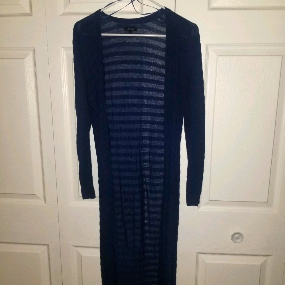 Navy duster